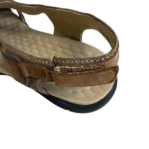 Clarks Privo Closed Toe Sandals Womens 8M Leather Slingback Gorp Casual Outdoors - Picture 10 of 11